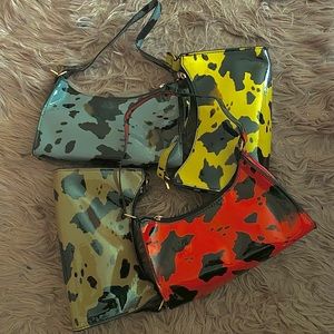 Cow print purse (Multi-option)